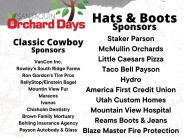 Hats and Boots and Classic Cowboy Sponsors