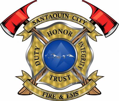 Santaquin Fire Logo